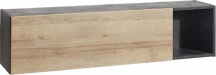 COMPOSAD PN5347K62904 Mensola Colonna Vittoria 30x140x35 cm Rovere Antracite