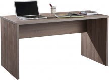 COMPOSAD SR5141K51104 Scrivania Ufficio Moderna 138x69x74,5 cm Rovere - Salonicco
