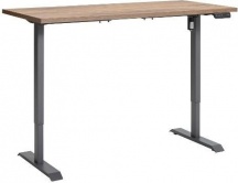 COMPOSAD SRA669B88605 Scrivania Altezza Regolabile Moderna 150x69x118 cm NeroNoce - Energia