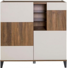 COMPOSAD VITTORIA Madia 3 Ante 1 Vano a Giorno 120x45x120 cm  0985189