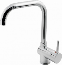 CROLLA 1670CR Miscelatore Cucina Rubinetto Monocomando Canna Girevole Cromo 1670 CR