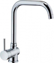 CROLLA 2670 Rubinetto Cucina Miscelatore Monocomando Lavello Cromo