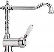 CROLLA 2800CR Rubinetto Cucina Miscalatore Monocomando Cromo -  Old Style