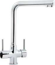 CROLLA 4570 CR Rubinetto Cucina Acqua filtrata Doppia uscita Miscelatore Cromo 4570