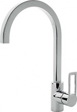 CROLLA 7736 CR Rubinetto Cucina Miscelatore Monocomando Lavello Canna alta 7736 Jacob