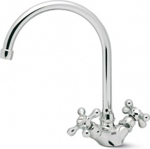 CROLLA 900ECR Rubinetto Cucina Miscelatore Monocomando Lavello Cromo  Cusio