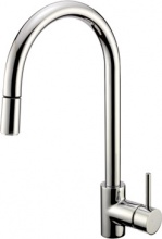 CROLLA CR7790 Miscelatore Cucina Doccetta Estraibile Rubinetto Monocomando Cromo