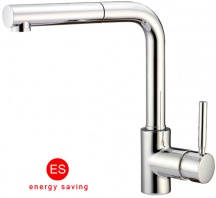 CROLLA ES 7740 CR Rubinetto Cucina con Doccetta Miscelatore Monocomando Cromo ES7740 Harry