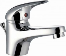 CROLLA H25 Miscelatore Lavabo Start  Ottone Cromato + Piletta 1"14
