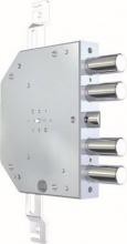 CR Serrature 216028 Serratura Porta blindata Doppia mappa 4 Mandate 130x164 mm