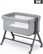 Cam 921 T169 Lettino Culla Neonato Campeggio Fianco Letto Co-sleeping Grigio SempreconTe