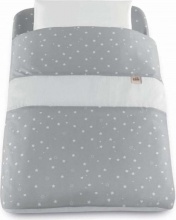 Cam 926 T160 Coordinato Tessile per Culla Sempreconte e Cullami Grigio - T160