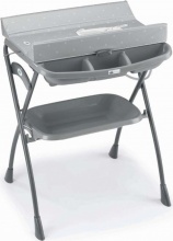 Cam C203008 C265 Volare - Fasciatoio Neonato Vaschetta Bagnetto Pieghevole Coniglio Grigio
