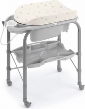 Cam C209 270 Cambio - Fasciatoio Neonato Vaschetta Bagnetto Pieghevole Nuvolette