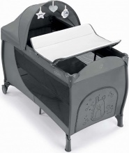 Cam L113 265 Lettino Culla Neonato da Campeggio Grey con Coniglio - Daily Plus