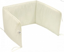 Cambrass 31061 Paracolpi Lettino neonato in Cotone Beige
