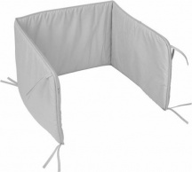 Cambrass 41171 Paracolpi Lettino neonato in Cotone Grigio