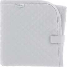 Cambrass 46178 Fasciatoio Portatile pieghevole da Viaggio in Ecopelle Grigio - Sara