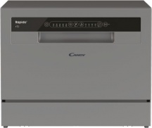 Candy CP6E51LS Lavastoviglie Compatta 6 Coperti E 55 cm Moonlight Silver  RapidO