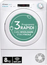Candy CSOEH8A2DE-S Asciugatrice a Pompa di Calore 8 Kg Cl.E 58,5 cm  Smart Pro