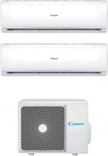 Candy CY-12RAIN-M + CY-9RAIN-M + CY-2T14AOUT Climatizzatore Dualsplit 9000+12000  Btuh WiFi  A++A+ R32 CY-2T14AOUT