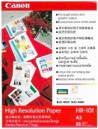 Canon 1033A005AB Risma Carta A3 100 Fogli HR-101N A3 High Resolution Paper 1033A005