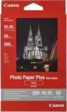 Canon 1686B015 Carta 10x15cm 4x6" Fotografica Plus Semi-Gloss SG-201 260