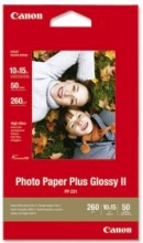 Canon 2311B053 Carta Fotografica Lucida Confezione 5 fogli PP-201