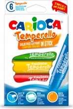 Carioca 42739 Confezione 6 Temperello Assortiti