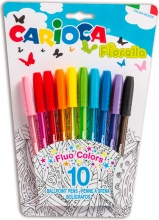 Carioca 42775 Confezione 10 Bl Penna Fiorella