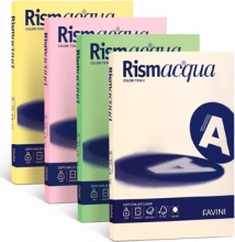 Favini A65U204 Risma Carta A4 200 Fogli Grigio Rismacqua