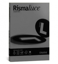 Favini A67A134 Risma Carta A4 125 Fogli Nero