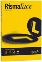 Favini A67B104 Risma Carta A4 125 Fogli Giallo Rismaluce
