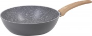 Casa Collection 36040 Padella Induzione Alta Alluminio Forgiato 24 cm Grigio Atlantic