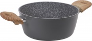 Casa Collection 36043 Pentola a Induzione Casseruola Alluminio 2 Manici cm 20 Atlantic