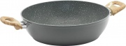 Casa Collection 40628 Tegame a Induzione in Alluminio 28 cm Manico Bakelite Atlantic