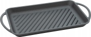 Casa Collection 43644 Bistecchiera in Ghisa Rettangolare 39x22 cm colore Nero
