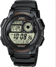 Casio AE-1000W-1AVEF Orologi da polso Cinturino in resina Impermeabile
