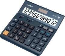 Casio DH-12ET Calcolatrice a 12 cifre Funzione calcolo Tasse  Valute Nero