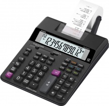 Casio HR-200RCE-WA Calcoltrice Scrivente da Tavolo 12 cifre Display LCD Nero