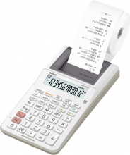 Casio HR-8RCE-WE Calcolatrice Scrivente 12 cifre Batteria colore Bianco HR-8RCE