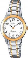 Casio LTP-1263PG-7BEF Orologi da polso Quadrante bianco  bracciale acciaio