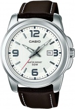 Casio MTP-1314PL-7AVEF Orologi da polso materiale Pelle sintetica Marrone