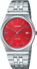 Casio MTP-B145D-4A2VEF Orologio da Uomo 40 mm Acciaio Quadrante Rosso