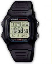 Casio W-800H-1AVEF Orologi da polso Colore nero Cinturino in resina