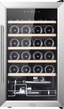 Cecotec 00125 Cantinetta Vino 24 Bottiglie Cl. G InoxNero Grand Sommelier 2540