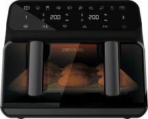Cecotec 04986 Friggitrice ad Aria 9 Litri 2850 Watt con 8 Programmi Nero