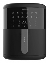 Cecotec 04992 Friggitrice ad Aria 6 lt 1700W 12 Prog Nero Cecofry Bombastik 6000