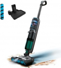 Cecotec 05852 Scopa a Vapore Lavapavimenti 250 W Nero  FreeGo Wash&Vacuum Spray