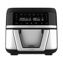 Cecotec A01 EU01 100149 Friggitrice ad Aria 9 L 2850W NeroArgento CECOFRY Dual 9000 PerfectCook